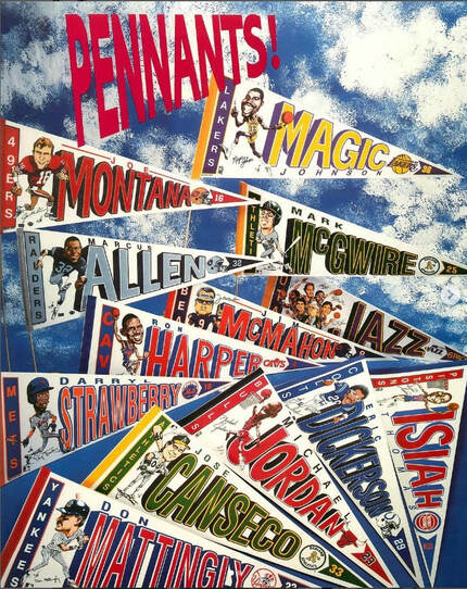 Chicago Blackhawks Vintage Pennant – Overtime Sports